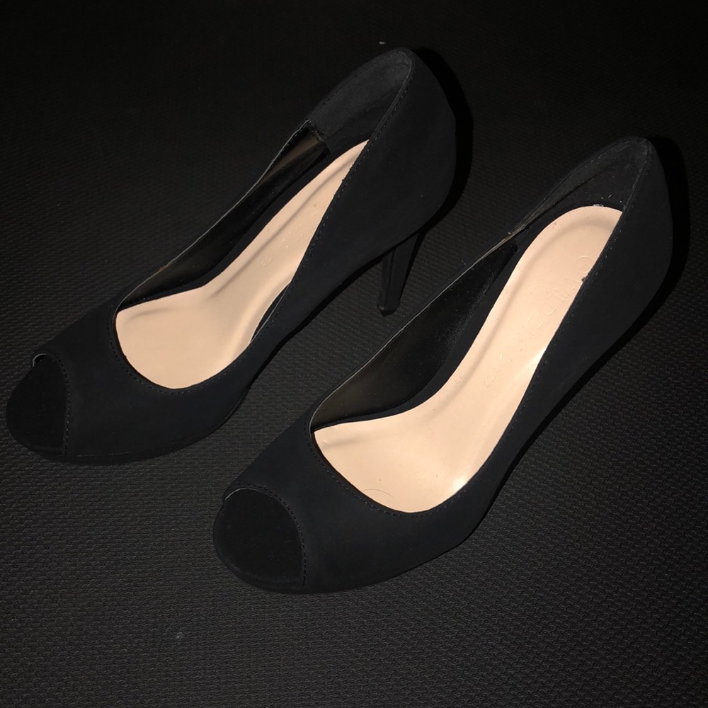 black heels